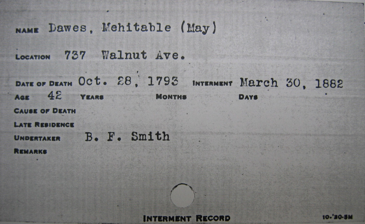 Forest Hills index card 2